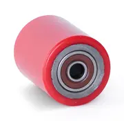 MESO Rolka paletowa PU 80x100 - Średnica wałka 17 mm - Udźwig 700 kg