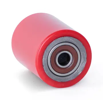 MESO Rolka paletowa PU 80x100 - Średnica wałka 17 mm - Udźwig 700 kg