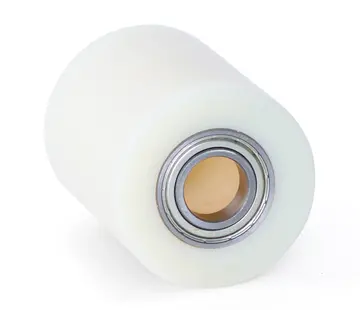 MESO Nylonowa rolka do palet 80x100 - Średnica otworu 25 mm - Łożysko kulkowe - Nośność 1100 kg