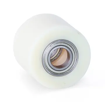 MESO Nylonowa rolka do palet 80x70 - Średnica wału 25 mm - Łożysko kulkowe - Nośność 700 kg