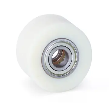 MESO Nylonowa rolka do palet 80x50 - Średnica otworu 20 mm - Łożysko kulkowe - Nośność 500 kg