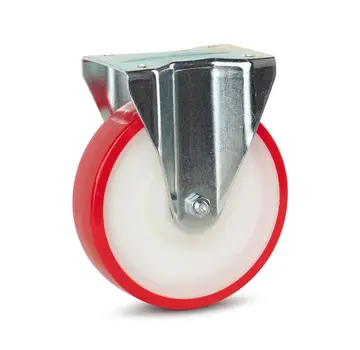 MESO Kółko stałe PU - 200 mm - 400 kg