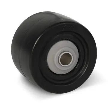 MESO Czarne nylonowe koło do dużych obciążeń - 75 mm - 600 kg