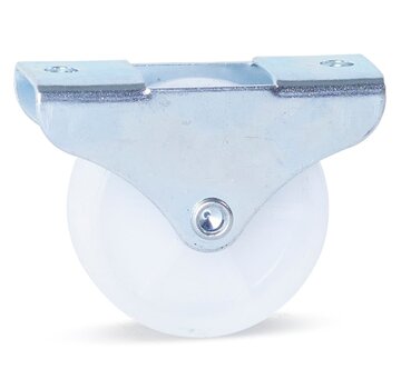 MESO Małe białe kółko stałe PP - 50 mm - 55 kg