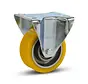 Kółko stałe PU do dużych obciążeń - 100 mm - 350 kg