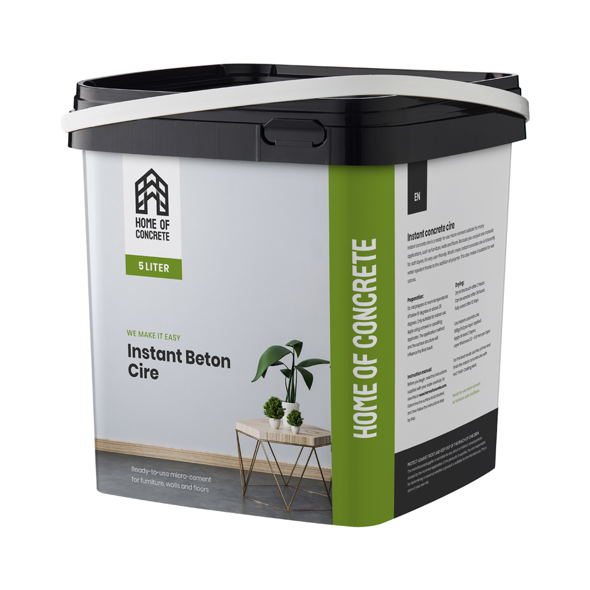 Home of Concrete HoC Instant Beton Ciré | Ready to use