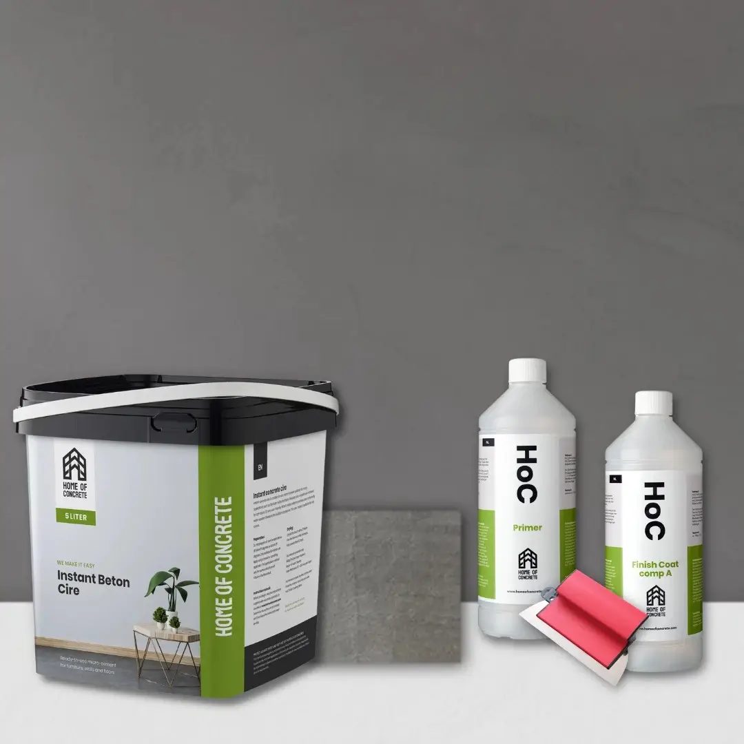 Home of Concrete HoC Instant Beton Ciré | Full 7 m2 Set