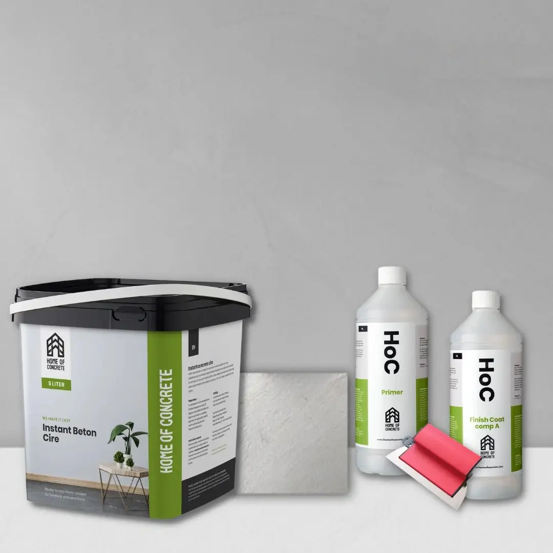 Home of Concrete HoC Instant Beton Ciré | Full 7 m2 Set