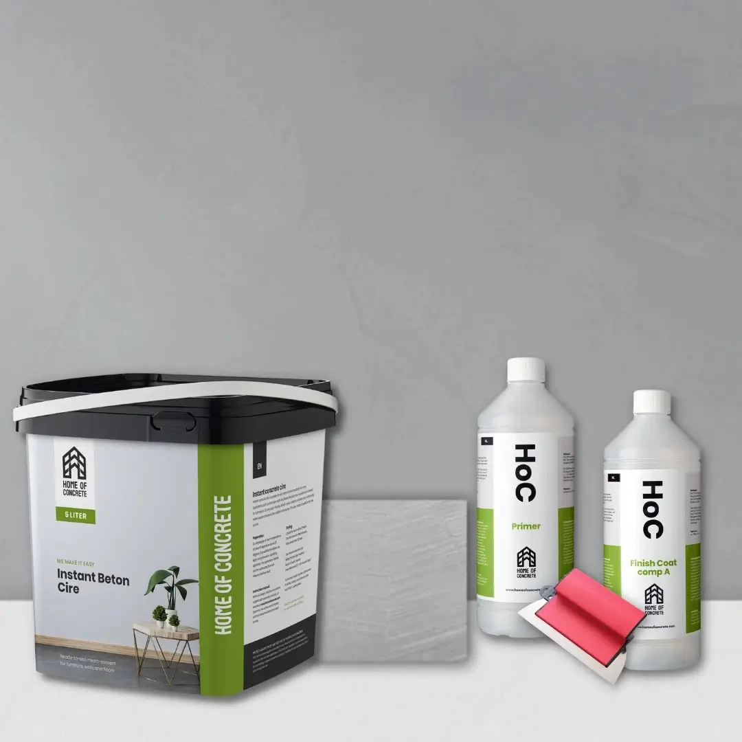 Home of Concrete HoC Instant Beton Ciré | Full 7 m2 Set