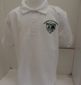 Polo-shirt Child Size (White) - St James Academy