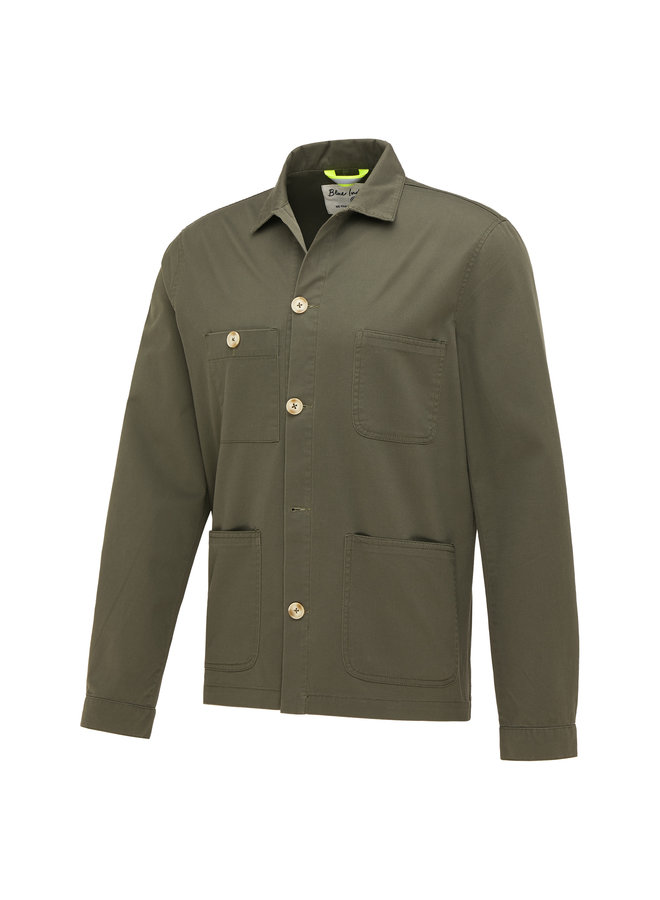 Blue Industry Overshirt/jacket Green