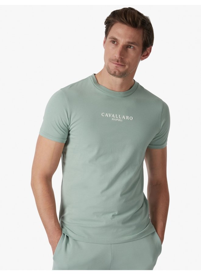 Cavallaro T-Shirt Umberto Tee Light Green