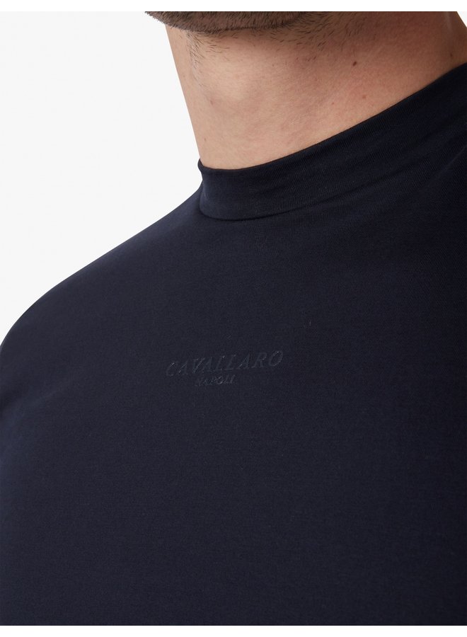 Cavallaro T-Shirt Chiavari Tee Dark Blue