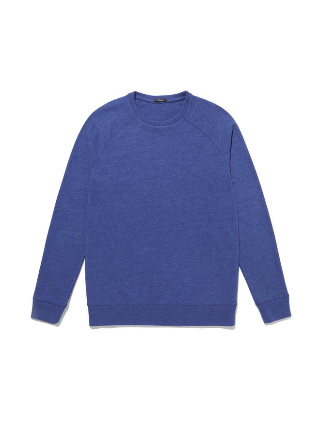 Denham Pullover JV Raglan Crew Sodalite Blue