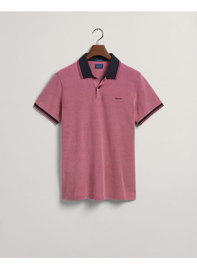 Gant Polo 4-Colors Oxford Pique Magenta Pink