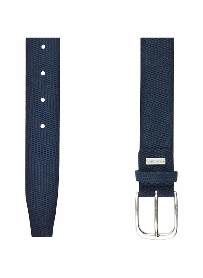 Profuomo Riem Leather Navy