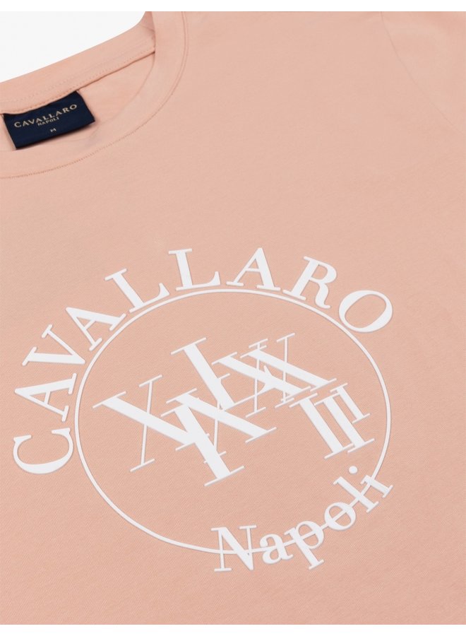 Cavallaro T-Shirt Circolo Tee Old Pink
