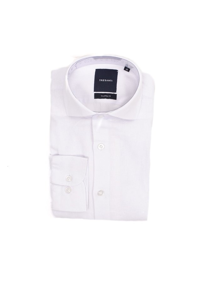 Tresanti Shirt Linnen/Cotton Apero White