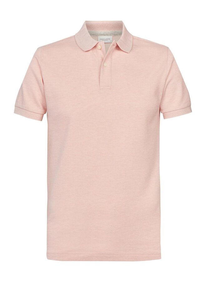 Profuomo Polo Short Sleeve L. Pink