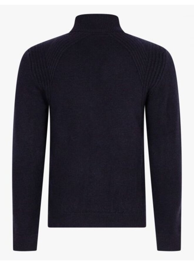 Cavallaro Cardigan Balio Full Zip Dark Blue