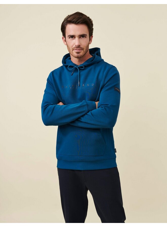 Cavallaro Hoodie Lezzero Petrol Blue