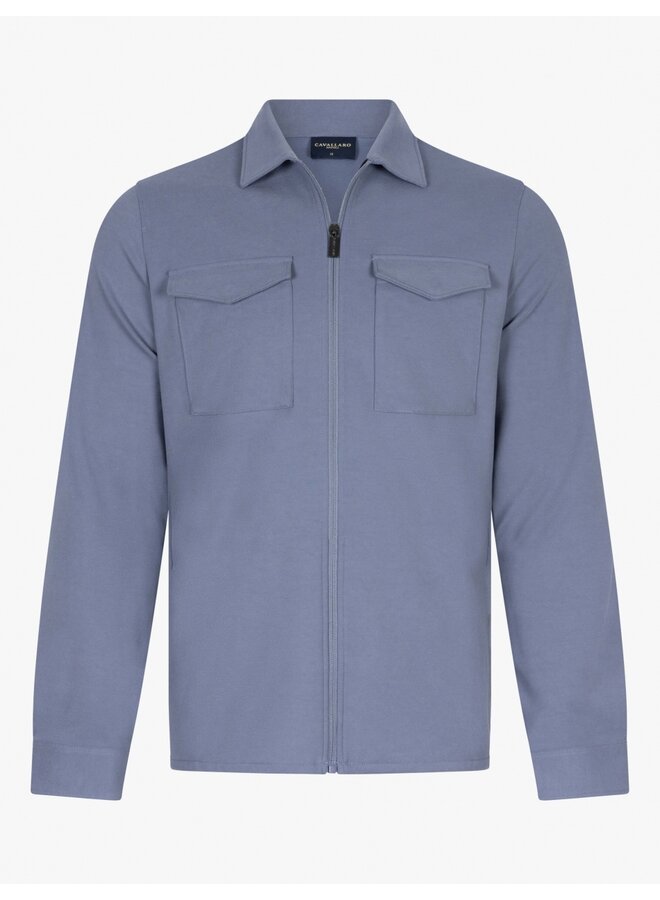 Cavallaro Overshirt Zeradino Grey Blue