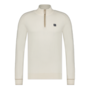 Blue Industry Pullover Half Zip Off White