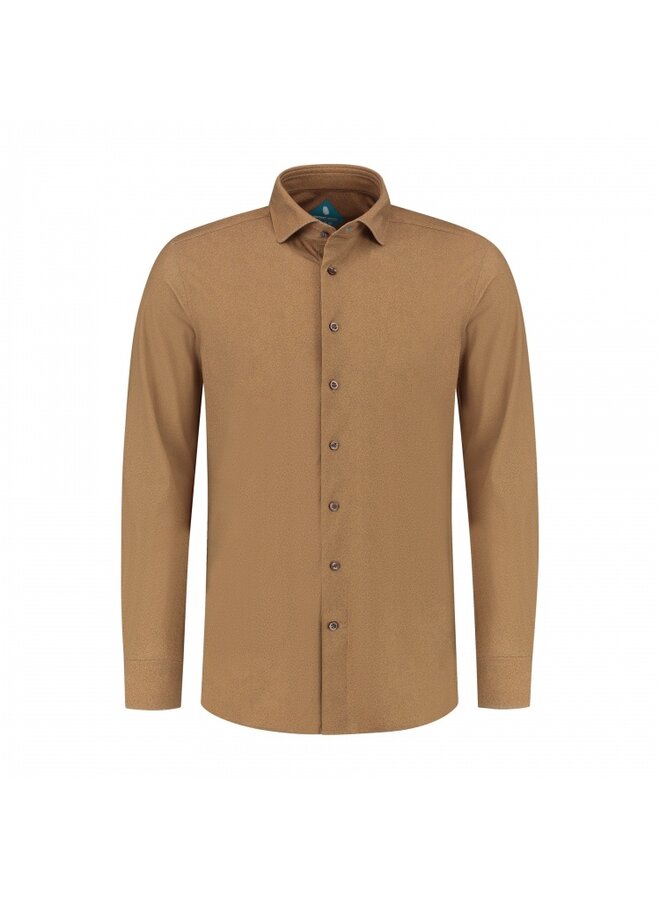 District Indigo Performance Shirt Brown