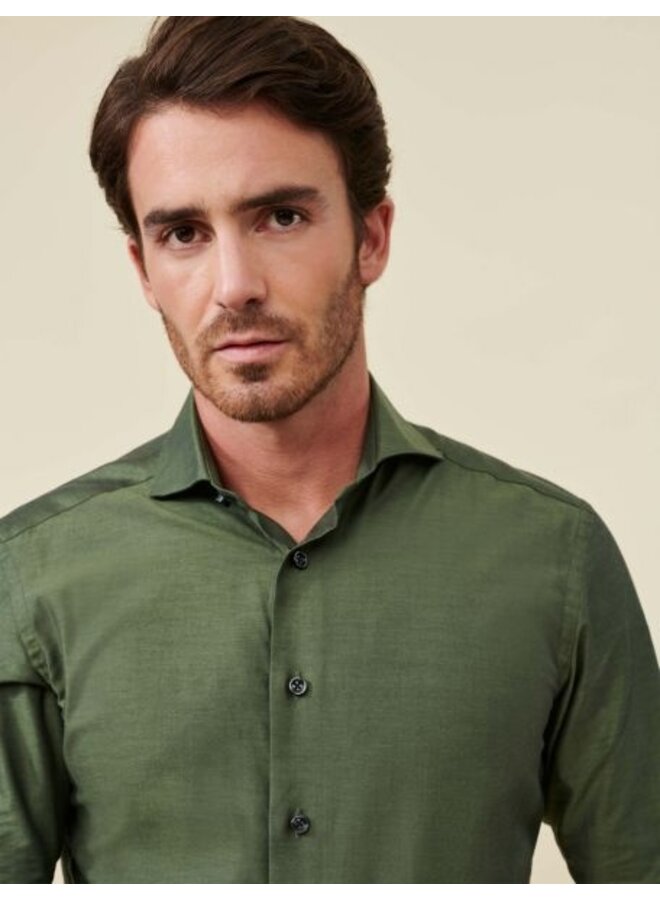 Cavallaro Overhemd Angelo Mid Green