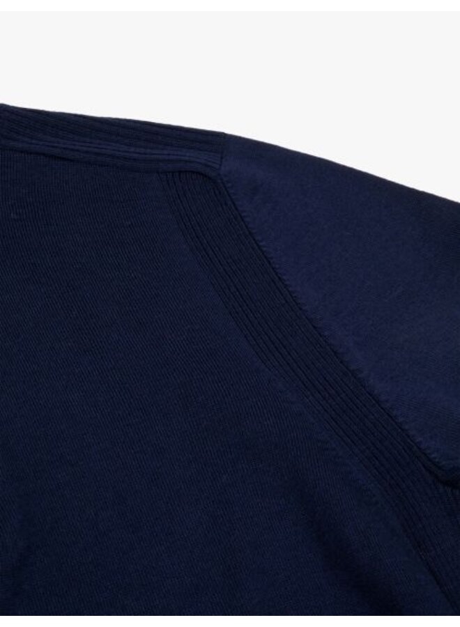 Cavallaro Pullover Palio Half Zip Dark Blue