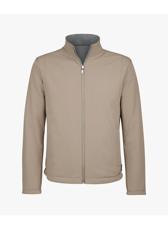 Profuomo Bomber Ecodown Reversible Taupe