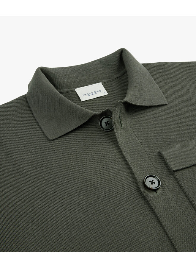 Profuomo Cardigan (Luxe) Green