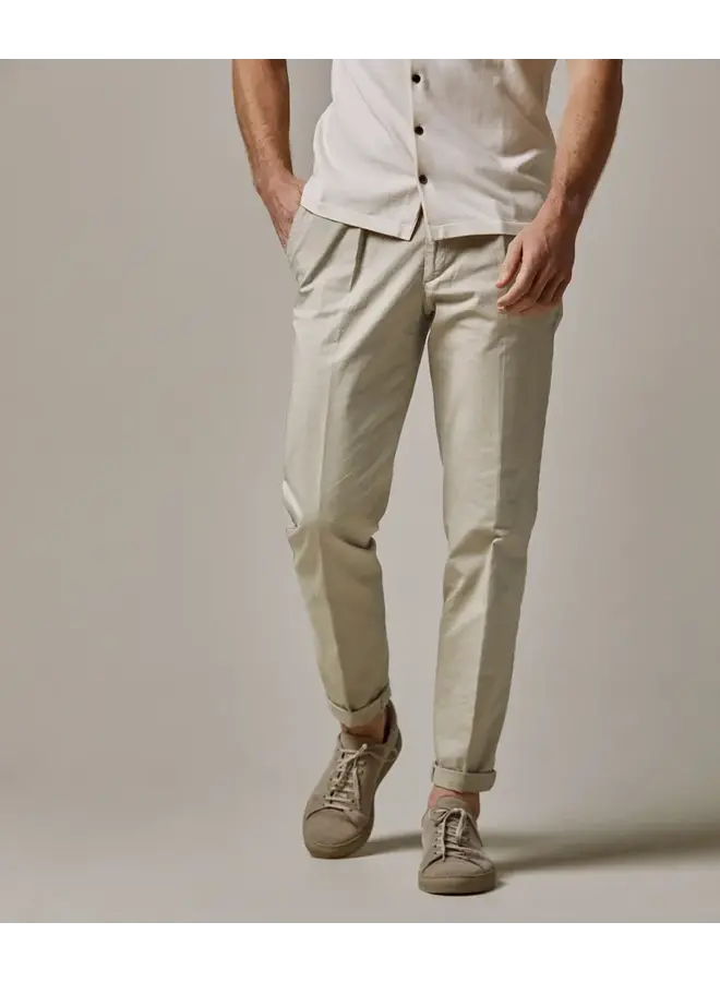 Profuomo Chino Relaxed Fit Beige