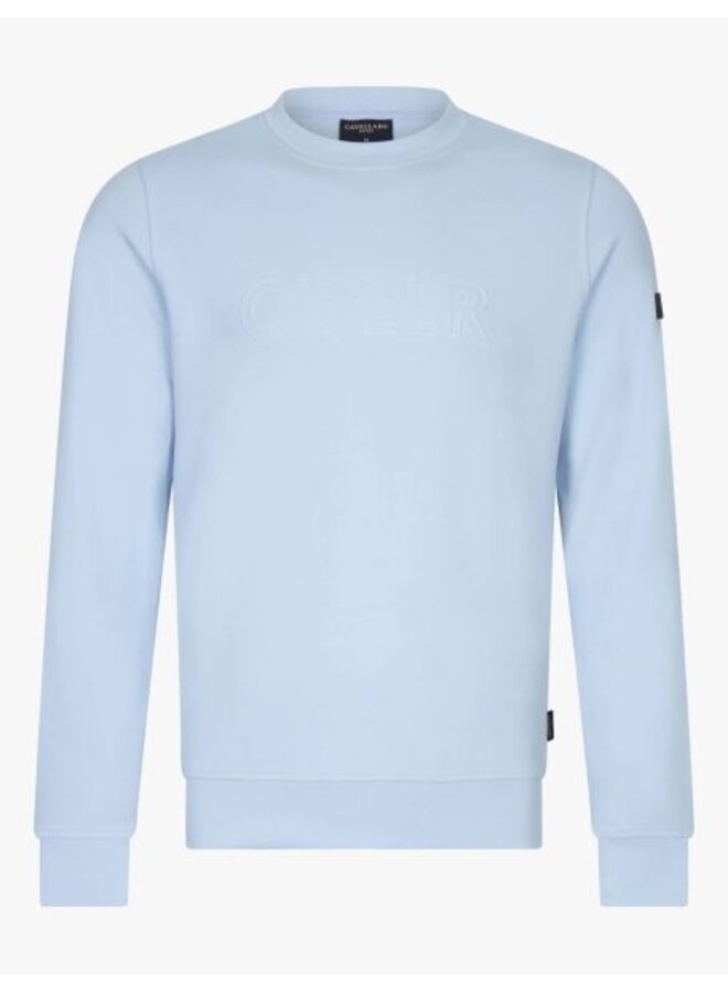 Cavallaro Sweat Brassio R-Neck Light Blue