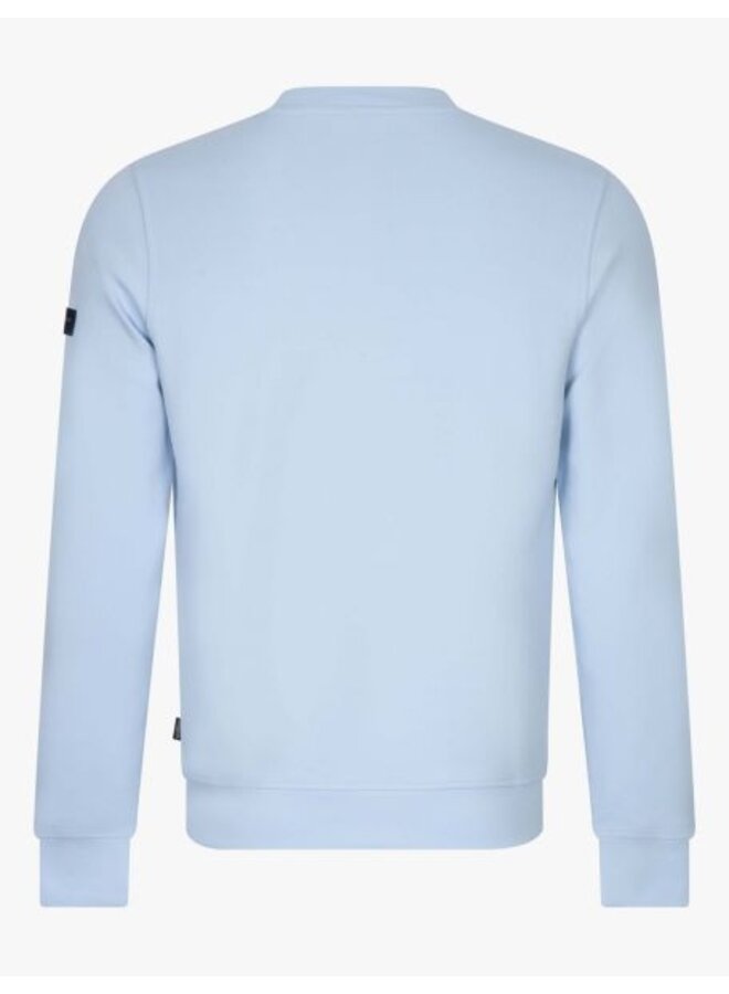 Cavallaro Sweat Brassio R-Neck Light Blue