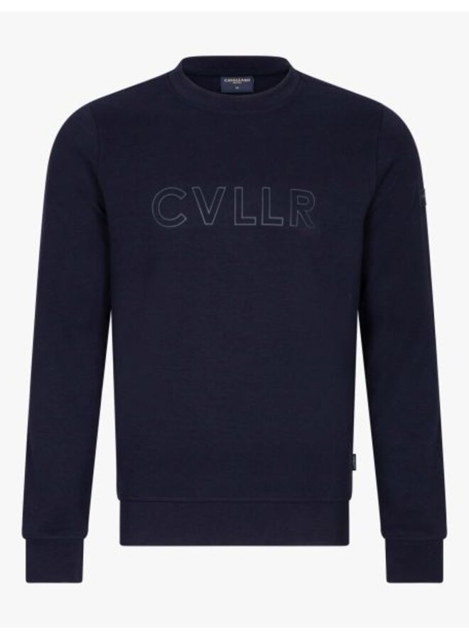 Cavallaro Sweat Brassio R-Neck Dark Blue