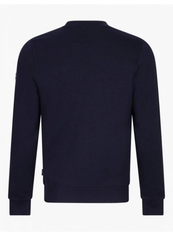 Cavallaro Sweat Brassio R-Neck Dark Blue