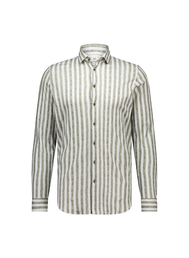 Blue Industry Jersey Shirt Army stripe