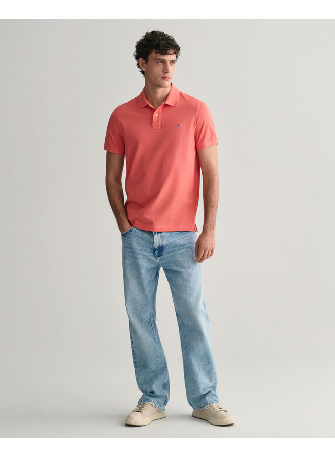 Gant Piquet Polo Sunset Pink