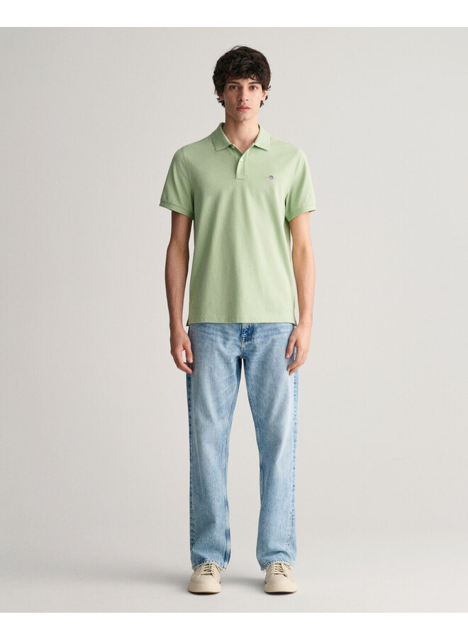 Gant Pique Polo Milky Matcha