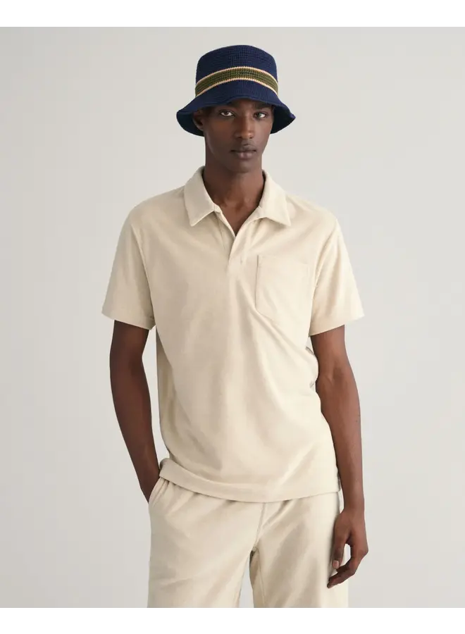 Gant Polo Terry Pique (Badstof) Silky Beige