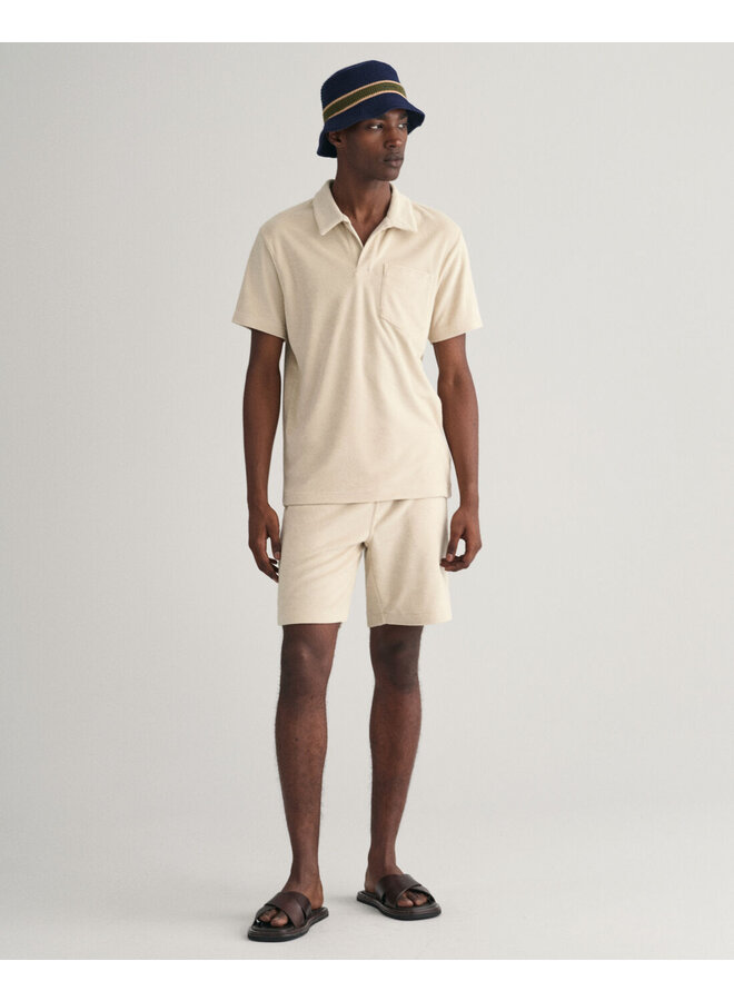 Gant Polo Terry Pique (Badstof) Silky Beige