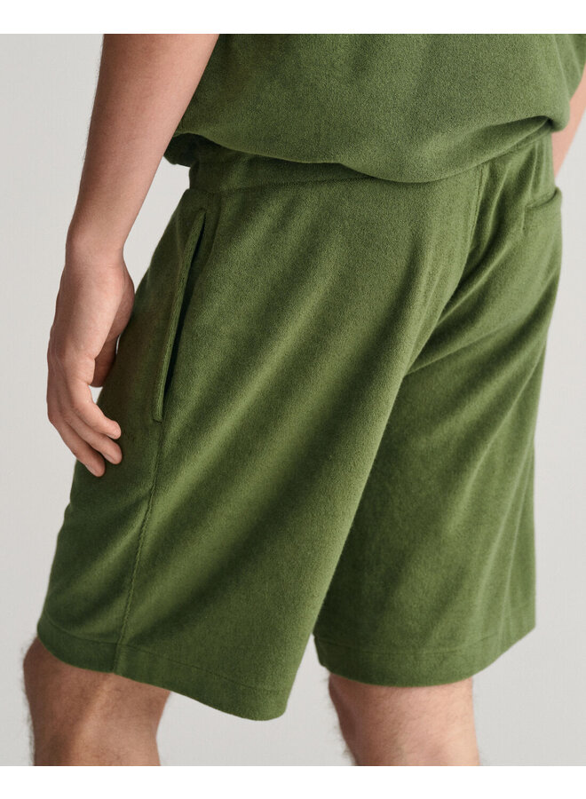 Gant Short Terry (Badstof) Pine Green