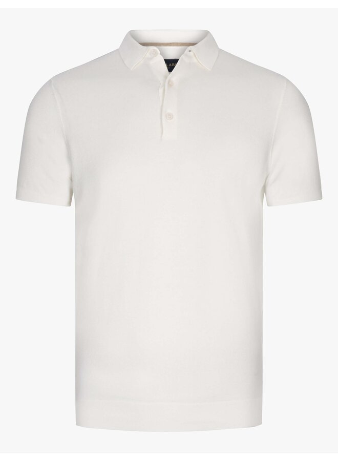 Cavallaro Polo Sorrentino Knitted Off-White