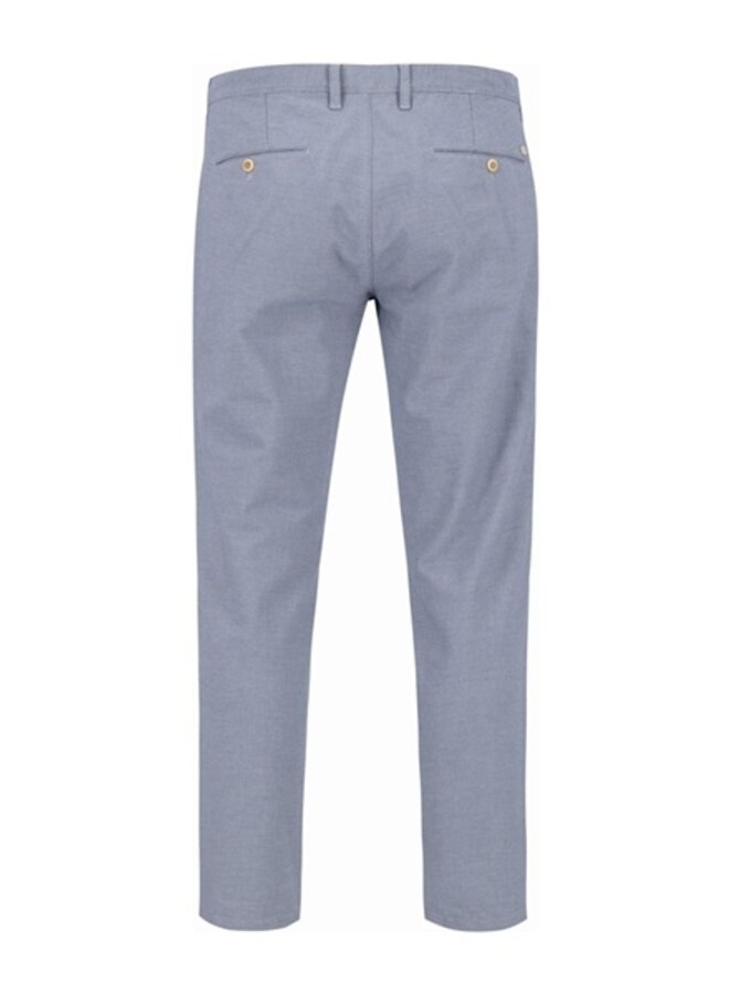 Alberto Broek Chino Two Tone Structure Blue