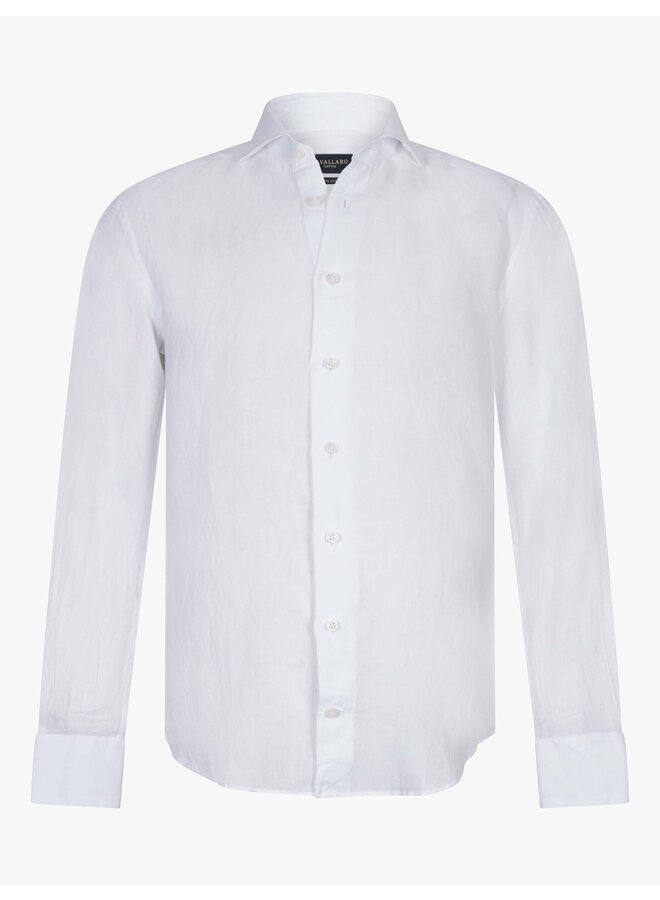 Cavallaro Shirt Firento Linnen White