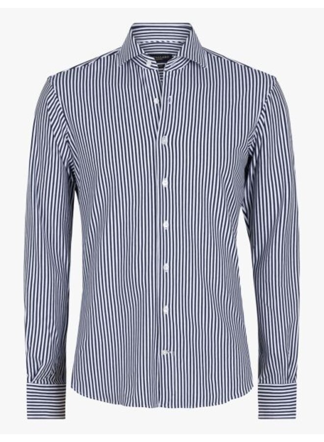 Cavallaro Shirt Lucio Stripe Navy/White