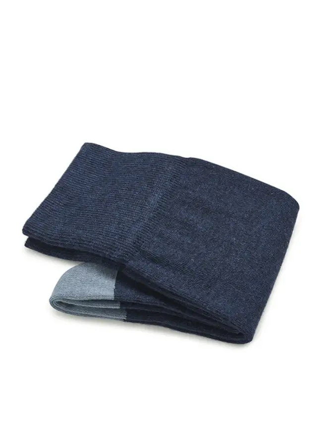 Carlo Lanza Herensokken Cashmere en Cotton Blue