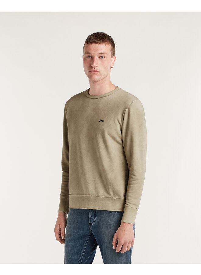 Denham Sweat Scissor Crew Neck GDCS Seneca Rock