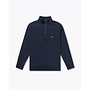 Denham Sweater Half Zip Scissor GDCS Navy Blazer